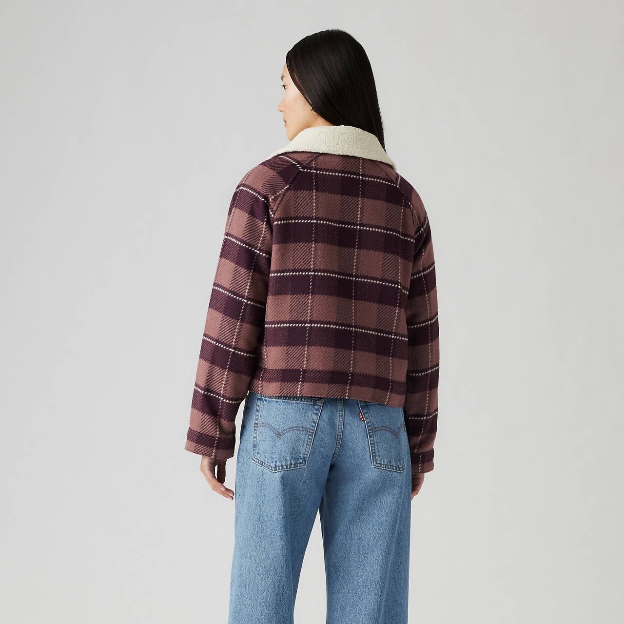 SHRUNKEN '90S FLANNEL JACKET - 4