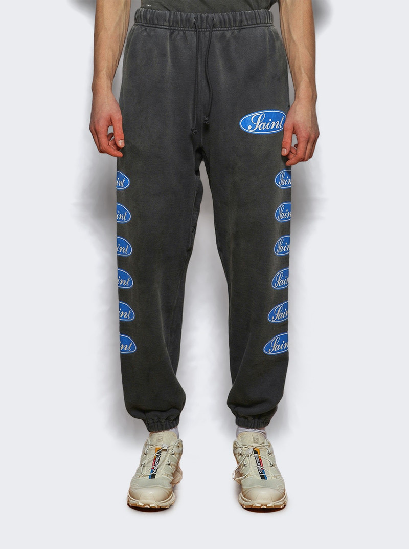 SAINT M×××××× Love Among Sweatpants Black outlook