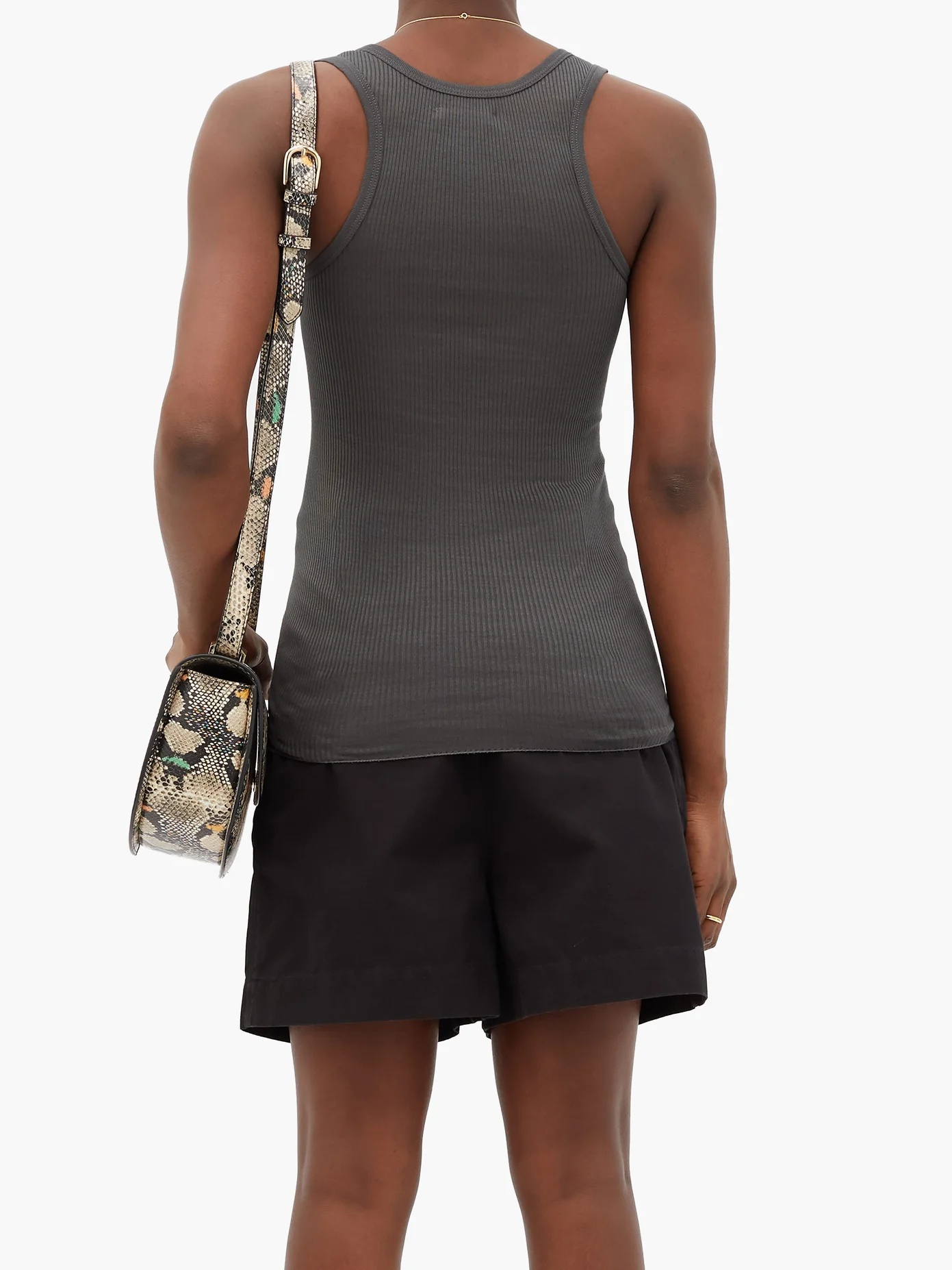 Louisanea ribbed cotton-jersey tank top - 5