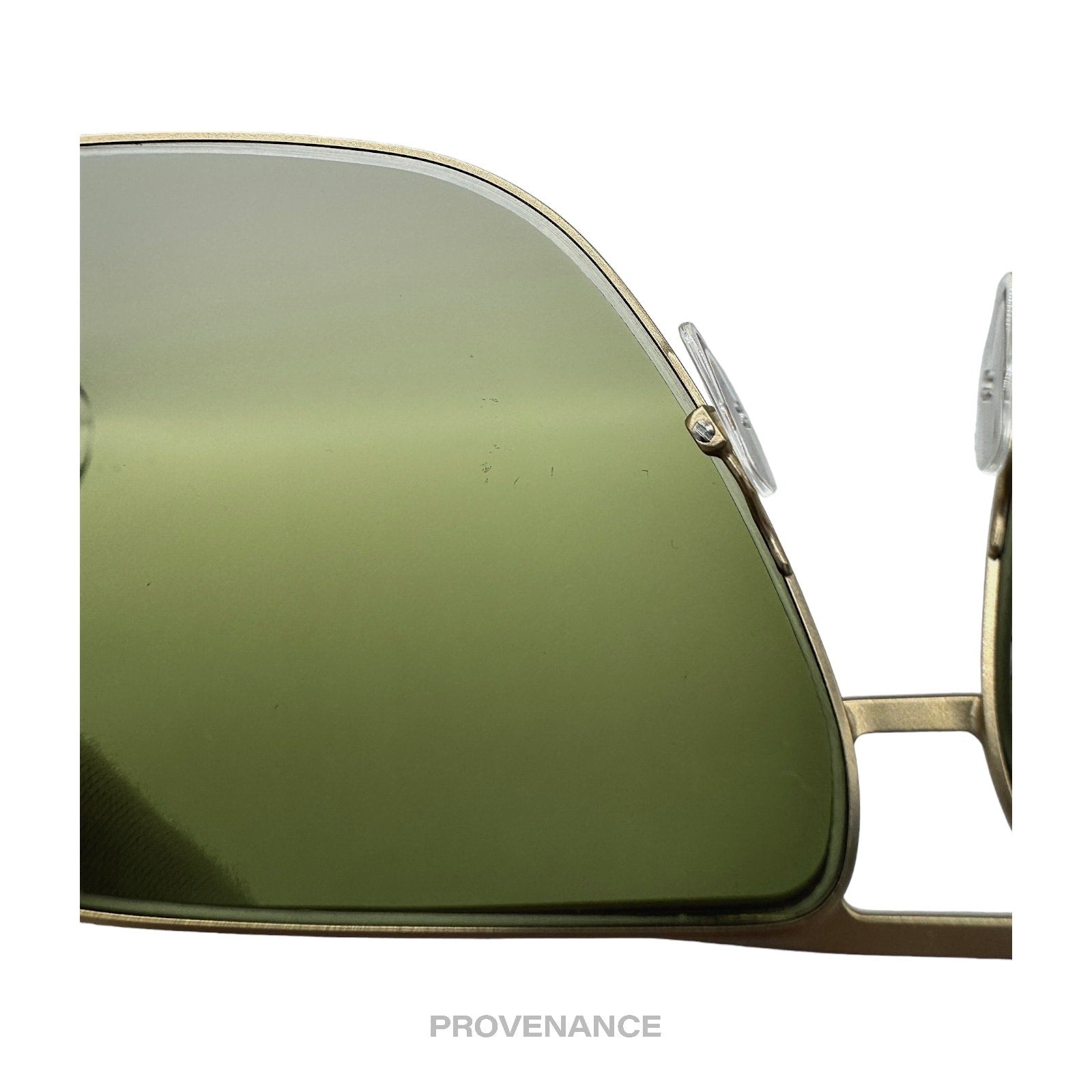 Gucci Extended Aviator Sunglasses - Brushed Gold - 9