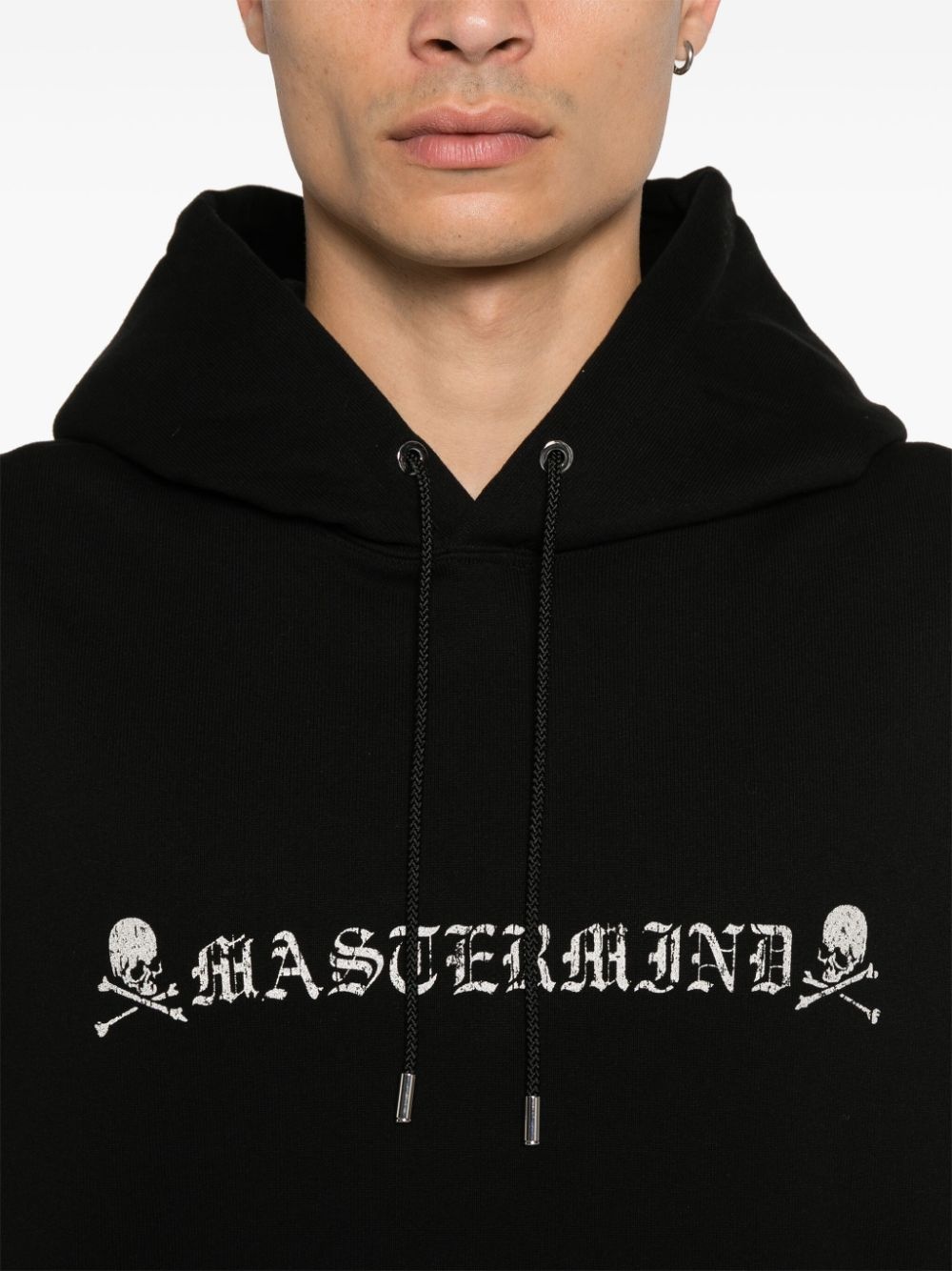 mastermind JAPAN logo-print hoodie | REVERSIBLE