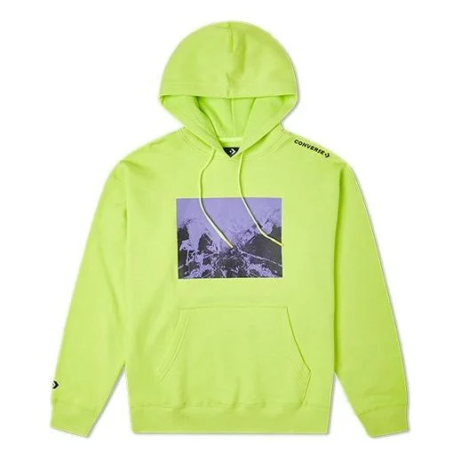 Men's Converse Casual Sports Pullover Lemon Yellow 10020816-A02 - 1
