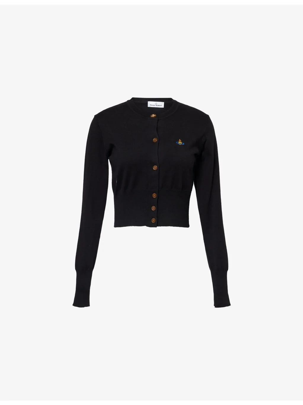 Bea Cropped Cotton-Blend Knit Cardigan - 1