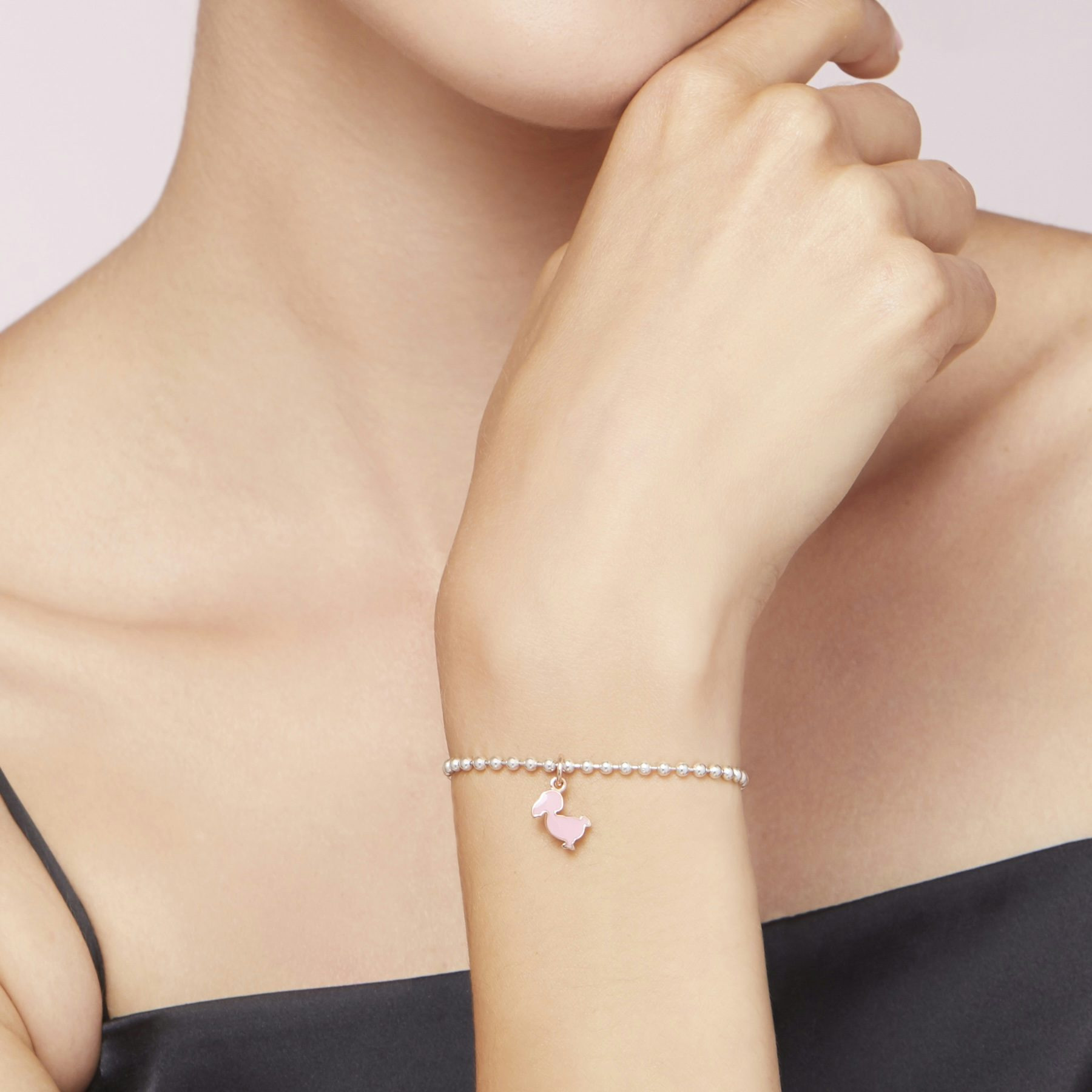 ROSE GOLD & ENAMEL DODO JUNIOR CHARM - 3