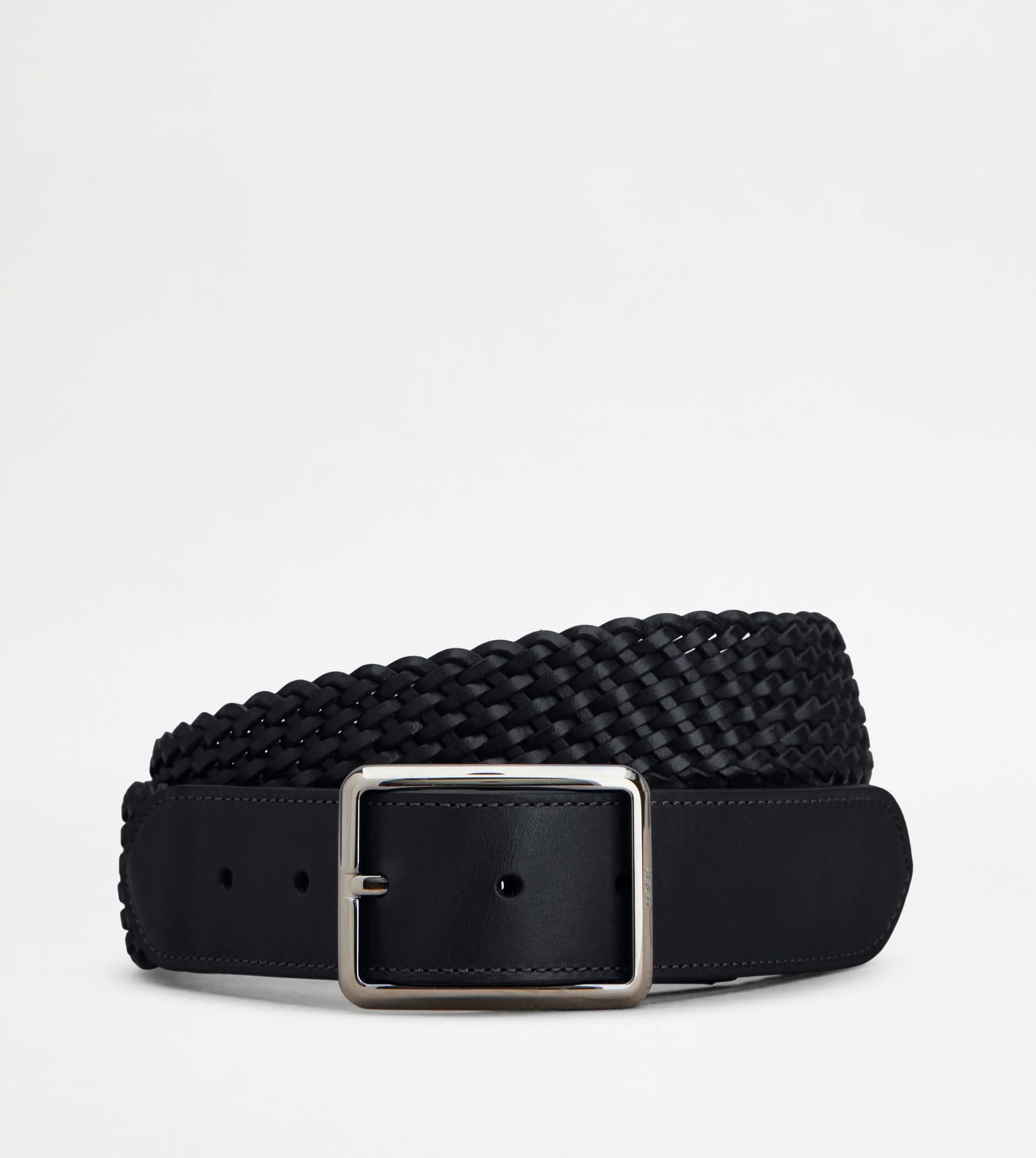 BELT IN LEATHER - BLUE - 1