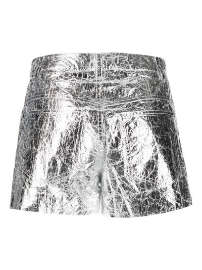 Monse metallic mini skirt outlook