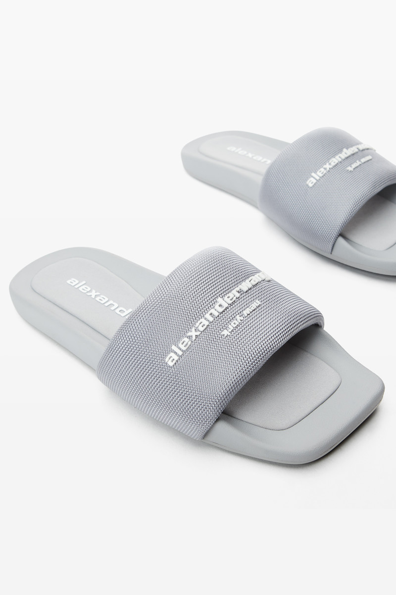 Alexander Wang aw pool slide sandal outlook
