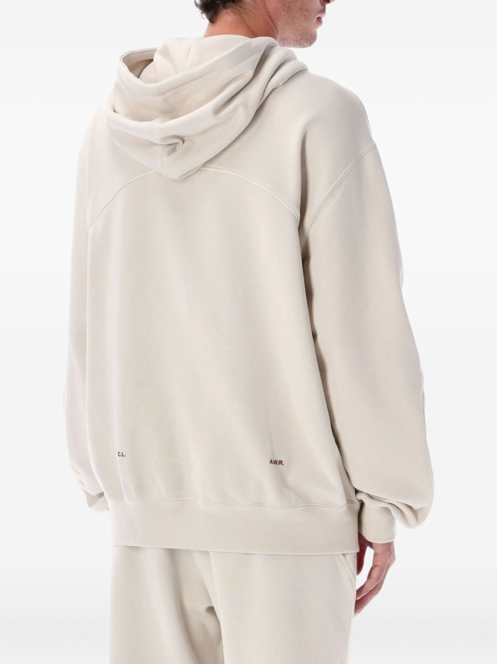 x NOCTA logo-embroidered hoodie - 2