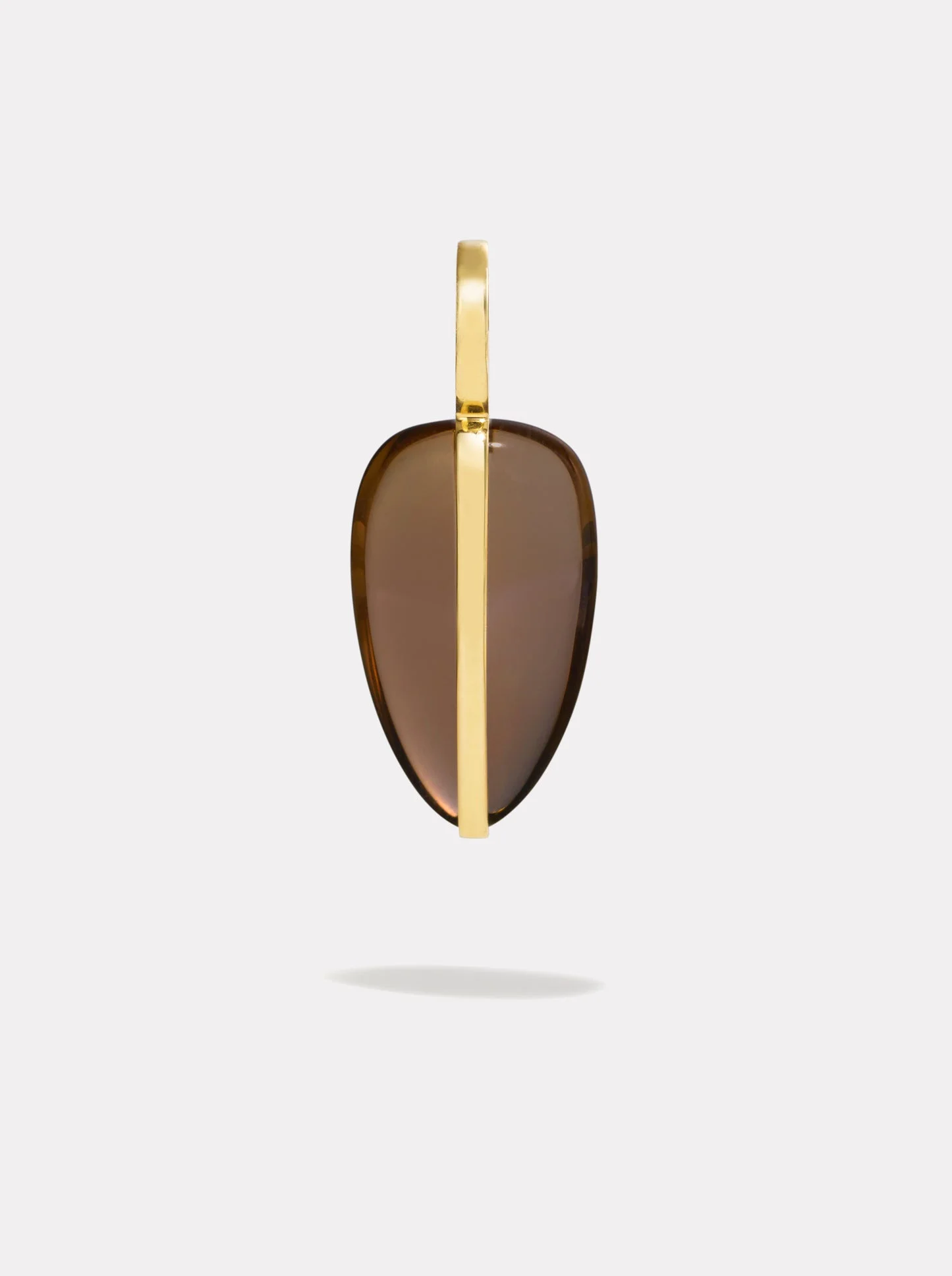 Small Pebble Pendant | Smokey Quartz - 1