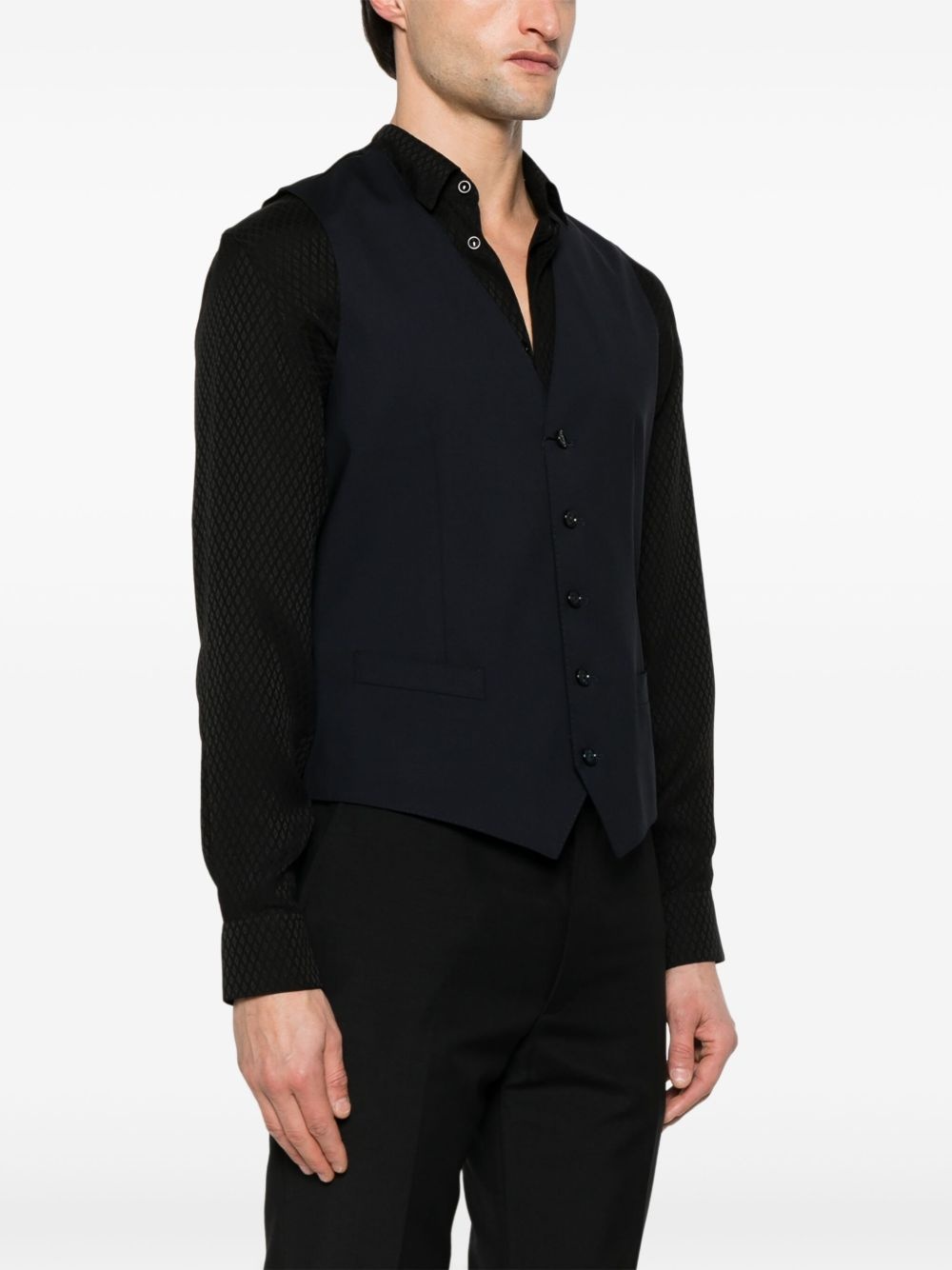 V-neck waistcoat - 3