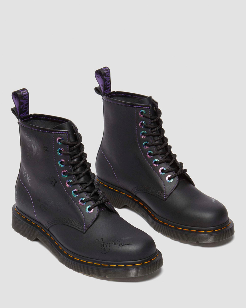 1460 x BT21 Leather Lace Up Boots 4