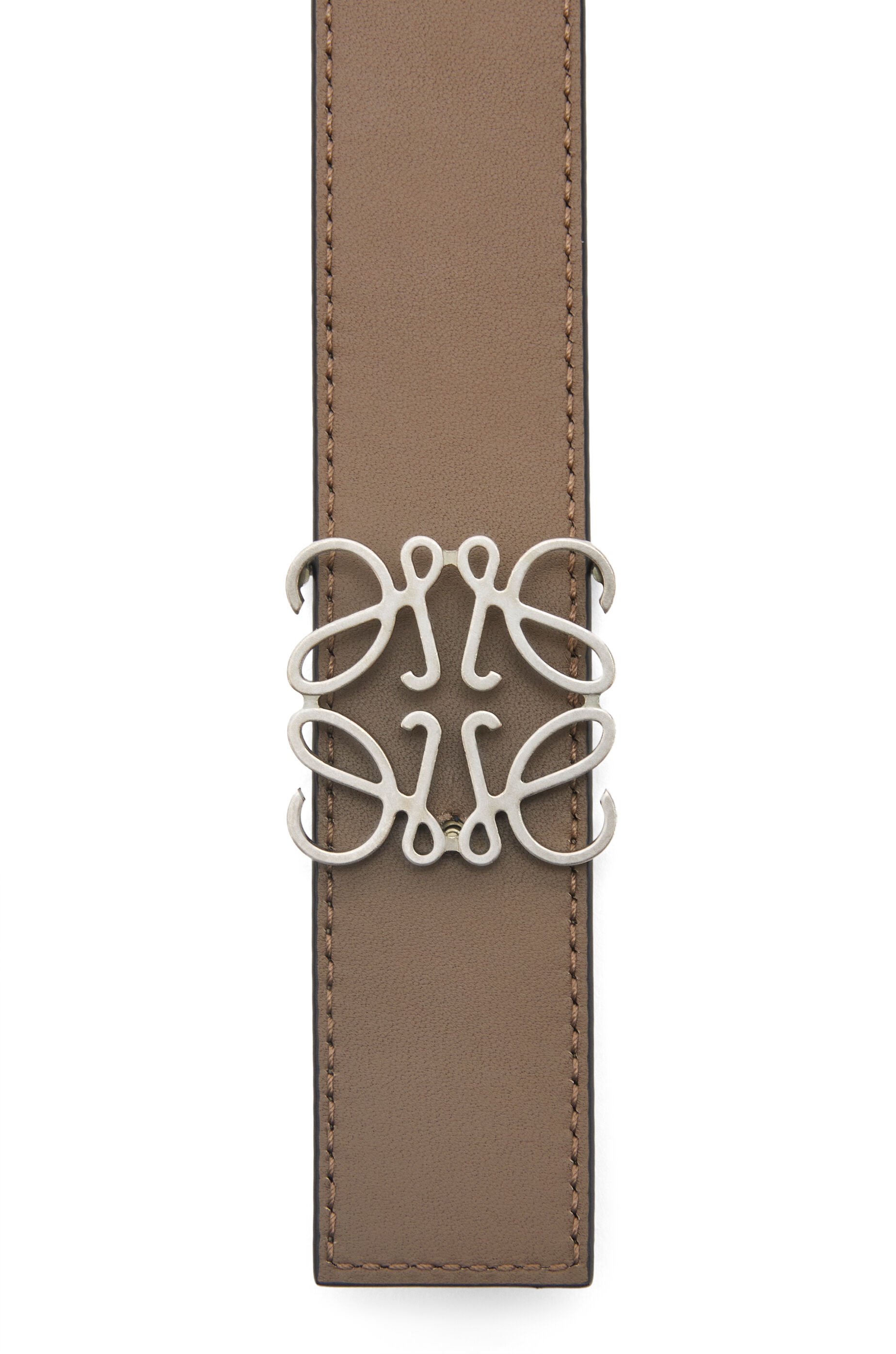 Reversible Anagram belt in smooth calfskin - 4