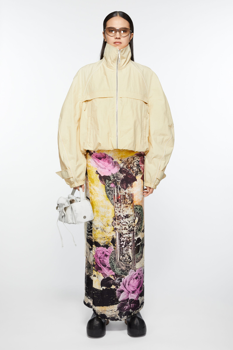 Acne Studios Nylon jacket - Warm white outlook