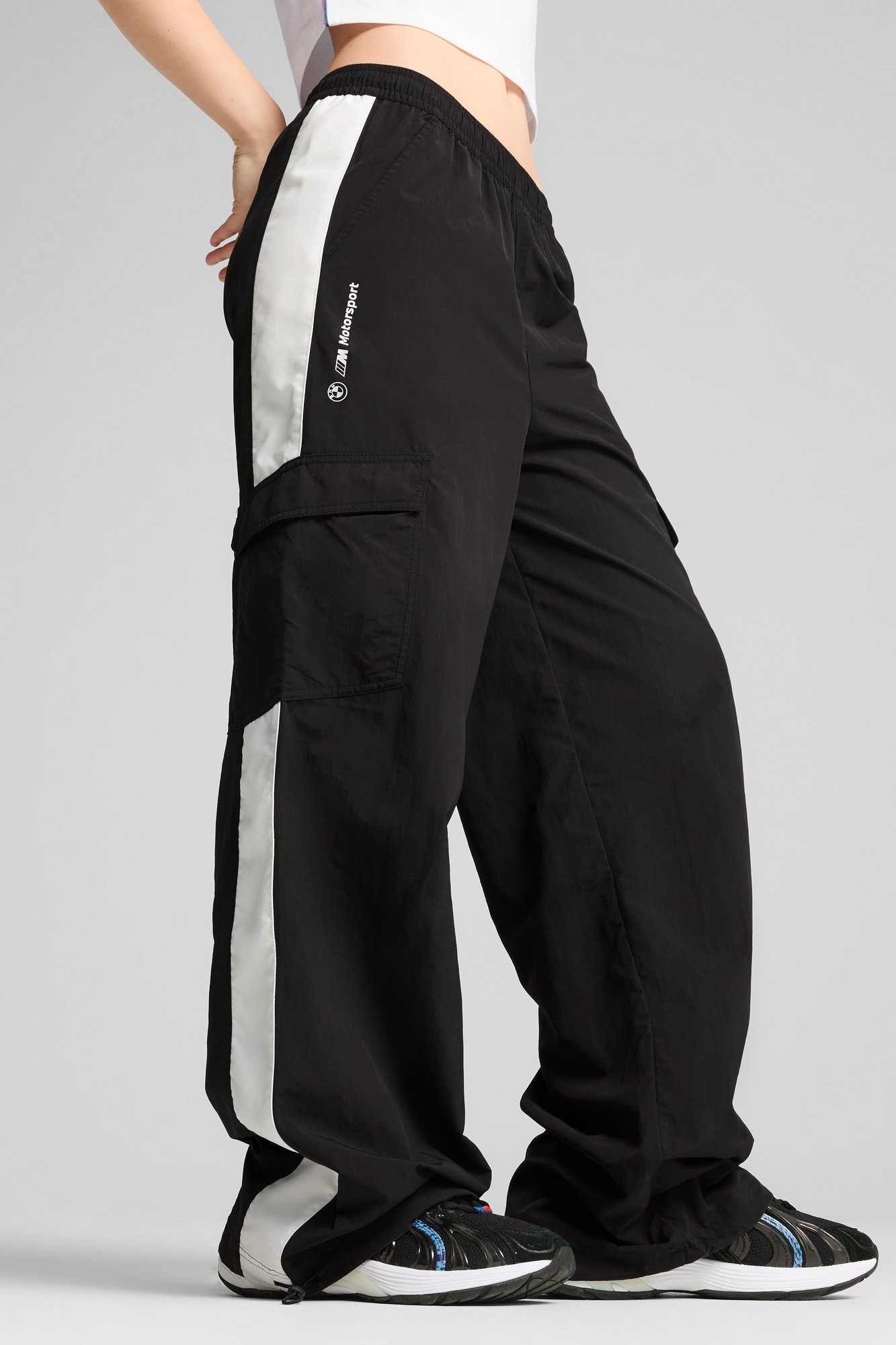 BMW M Motorsport Women's Woven Cargo Pants - 3