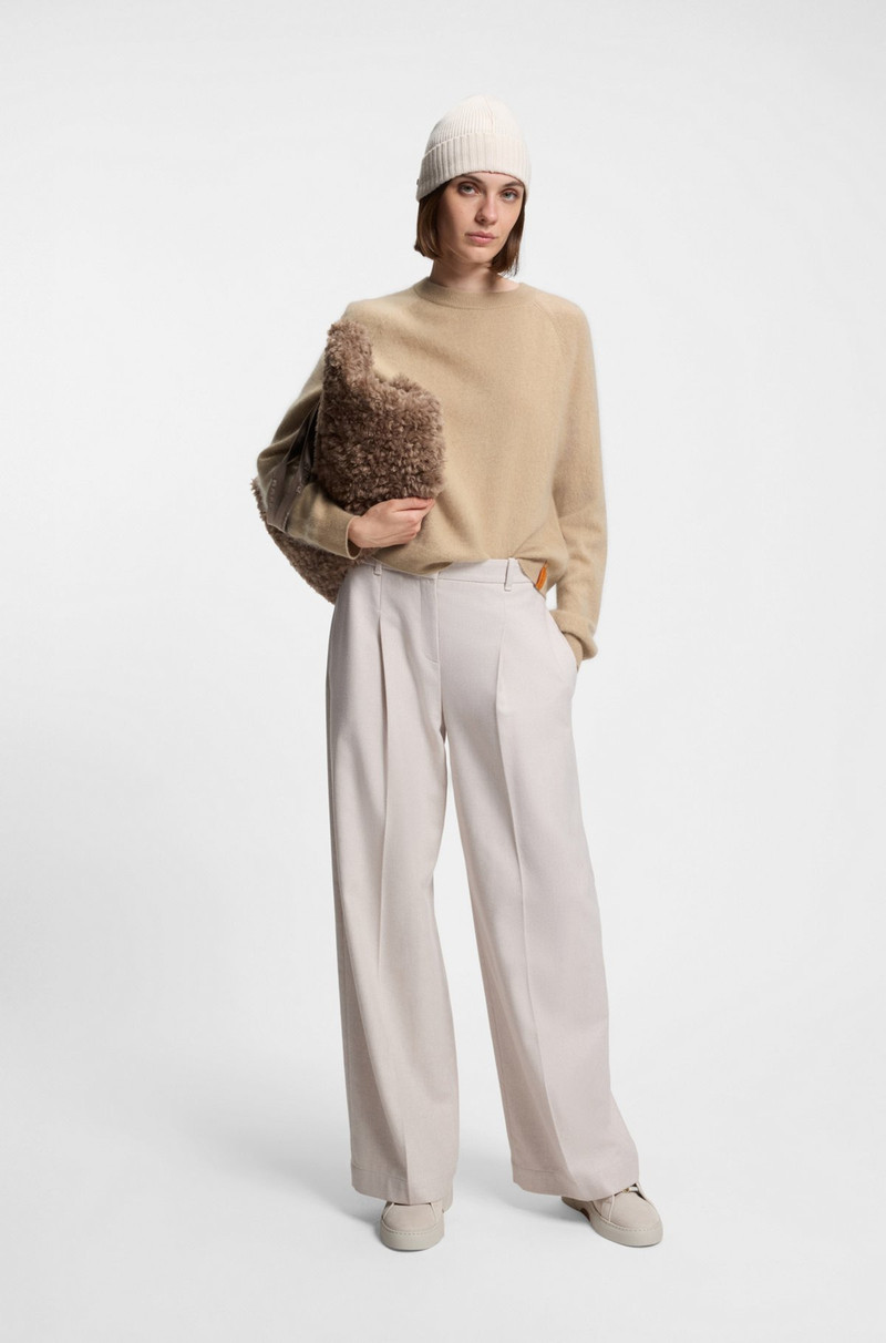 BOSS BOSS X STEIFF SWEATER IN VIRGIN WOOL AND CASHMERE outlook