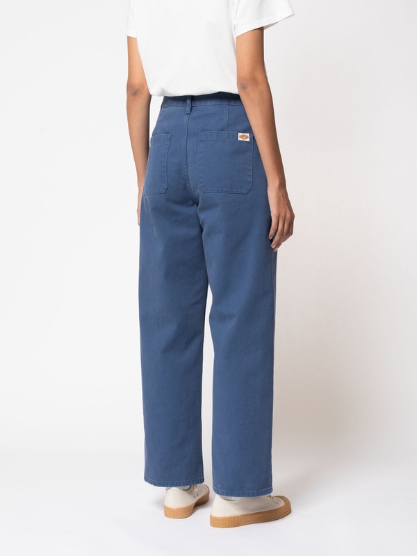 Willa Pants Twill Blue - 3