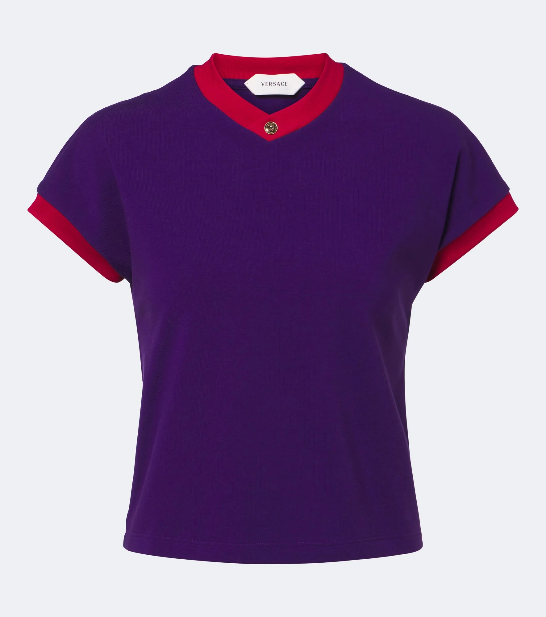 Medusa cotton jersey T-shirt - 1