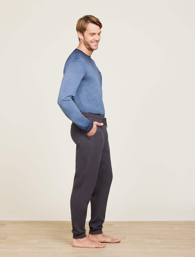 Barefoot Dreams Malibu Collection® Waffle Knit Jogger outlook
