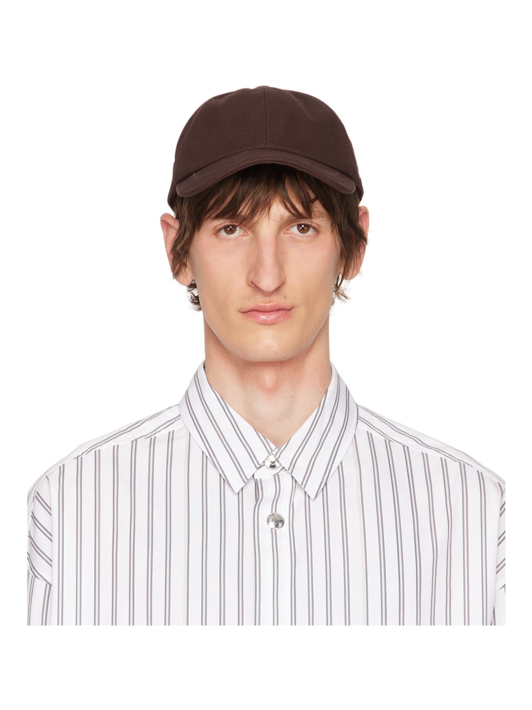 Brown Le Raphia 'La casquette Jacquemus' Cap - 1