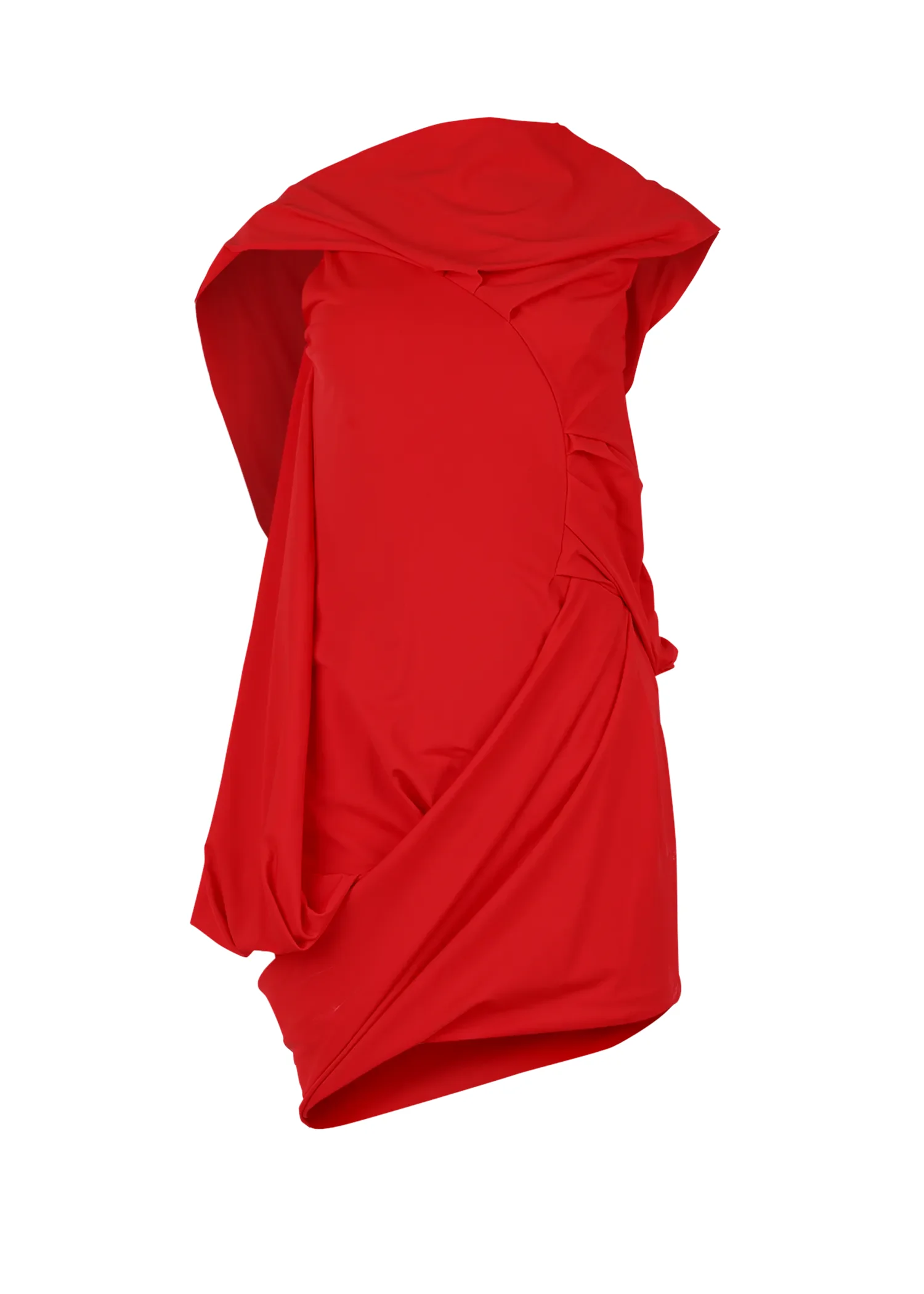 SYLPH MINI DRESS RED - 1