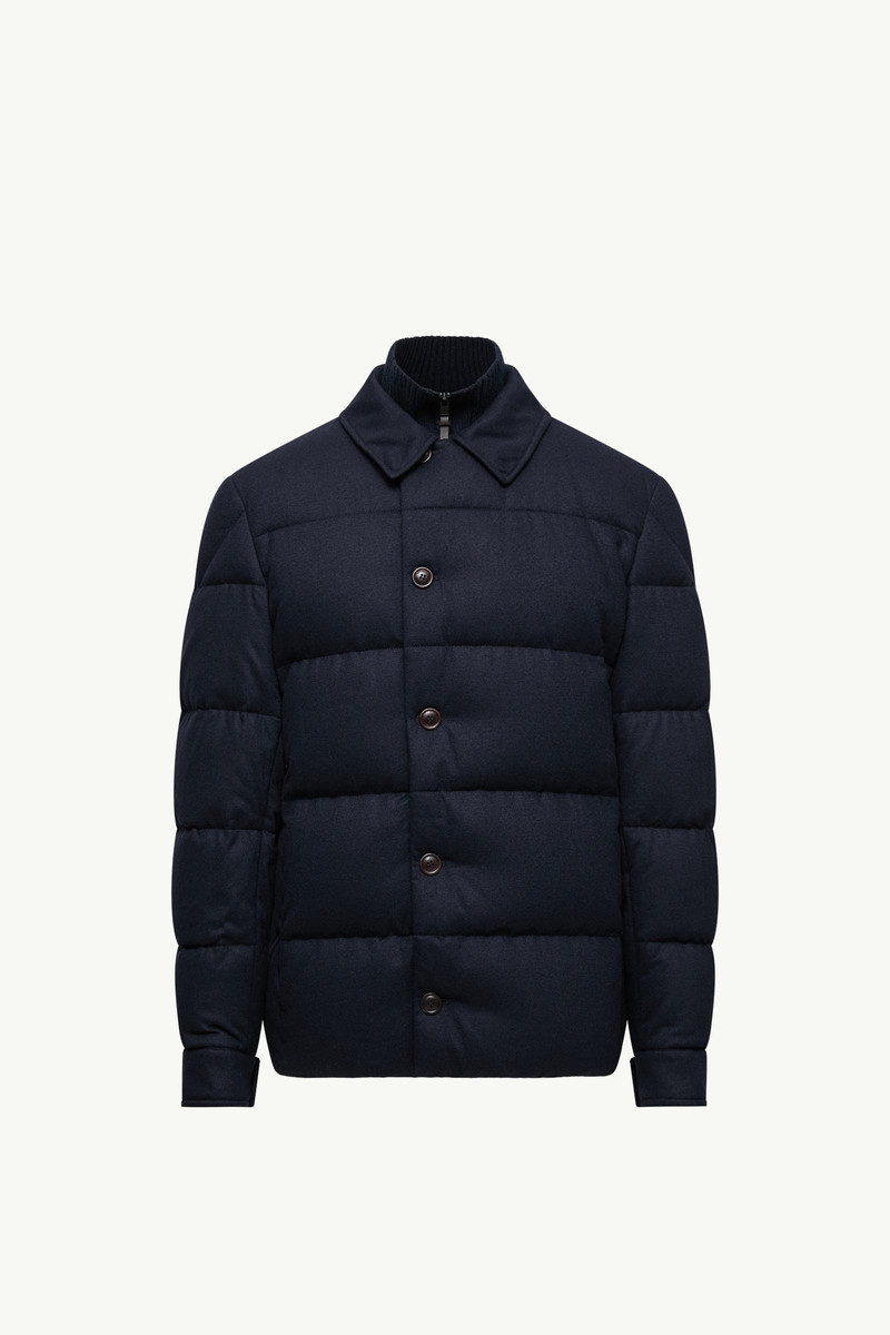 Pres Cashmere Blend Down Shirt Jacket 1