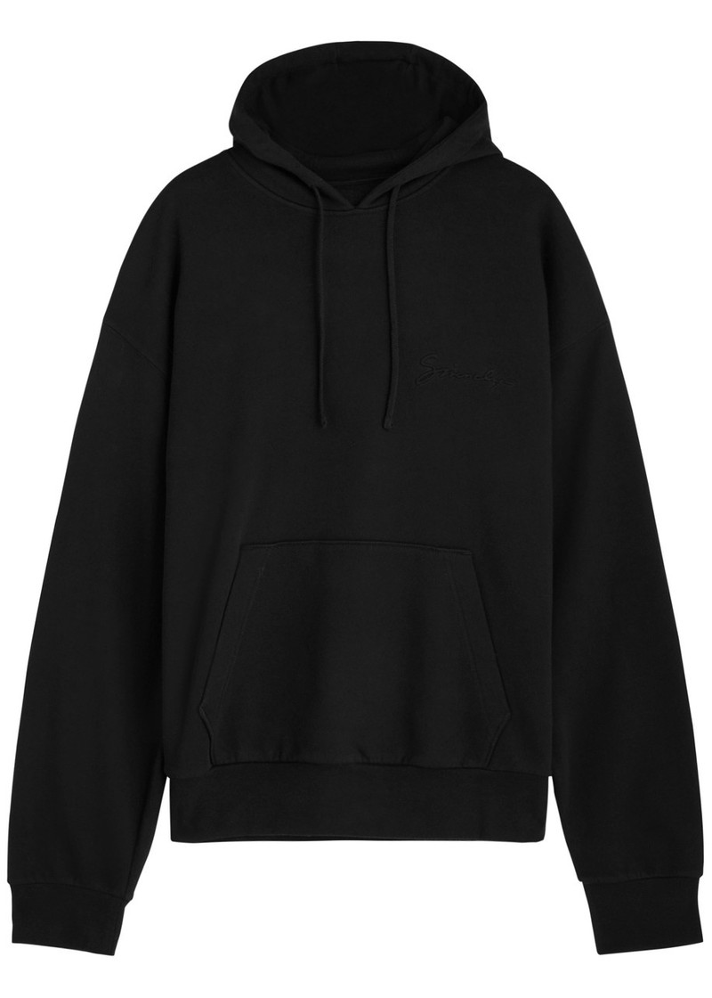 Givenchy Logo Hooded Cotton Hoodie - 1