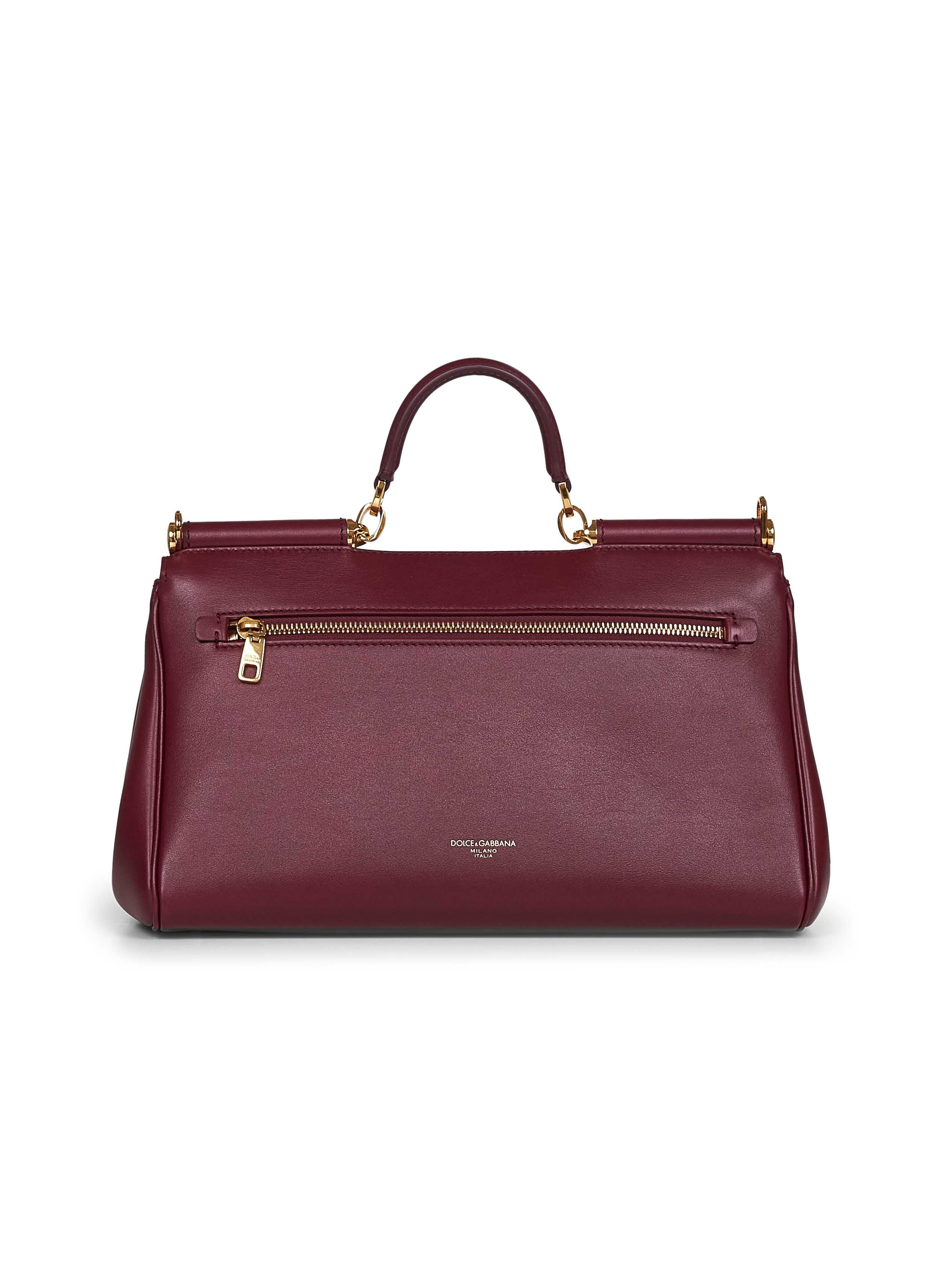 Burgundy My Sicily handbag - 3
