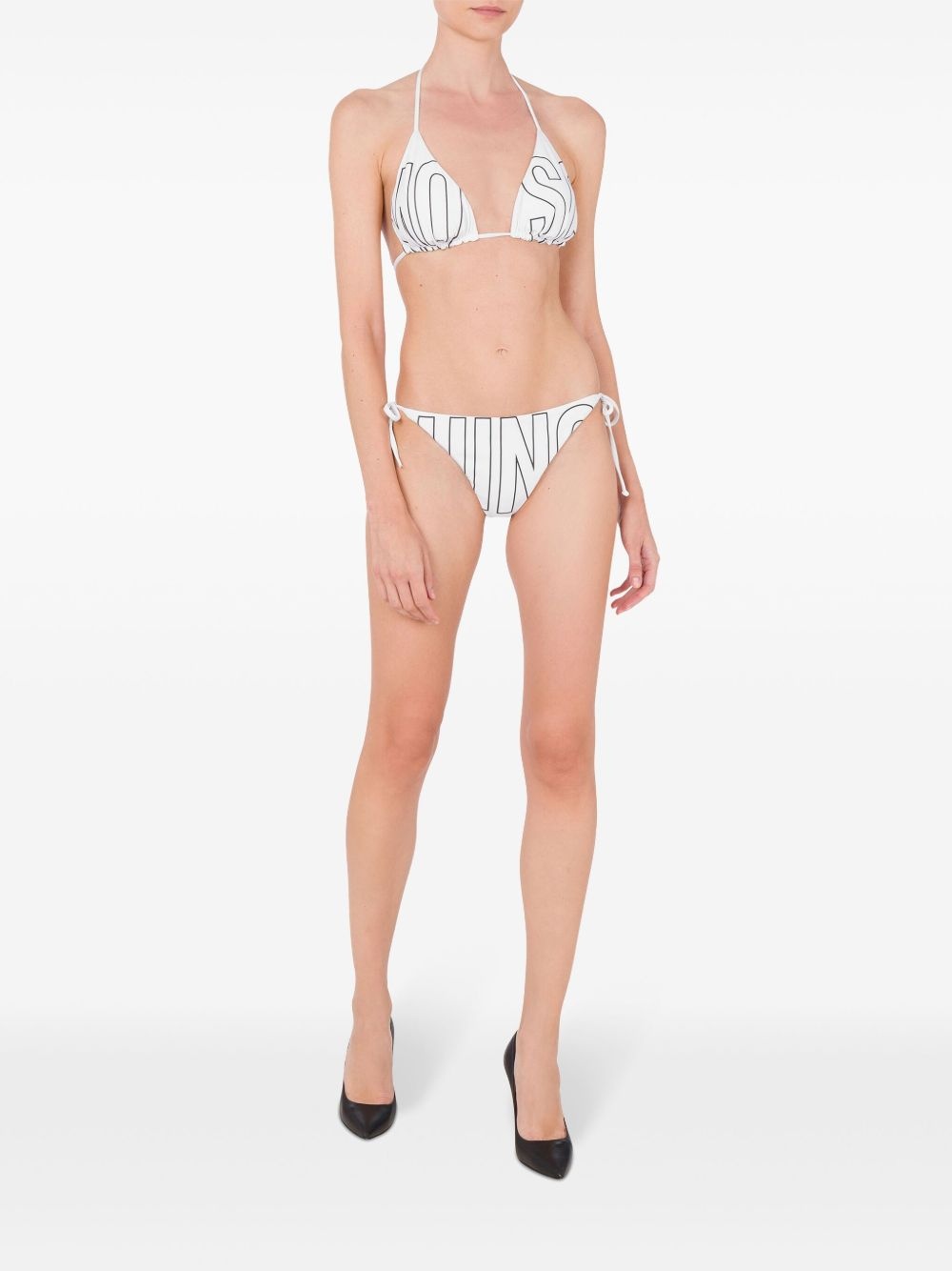 logo-print bikini bottoms - 3