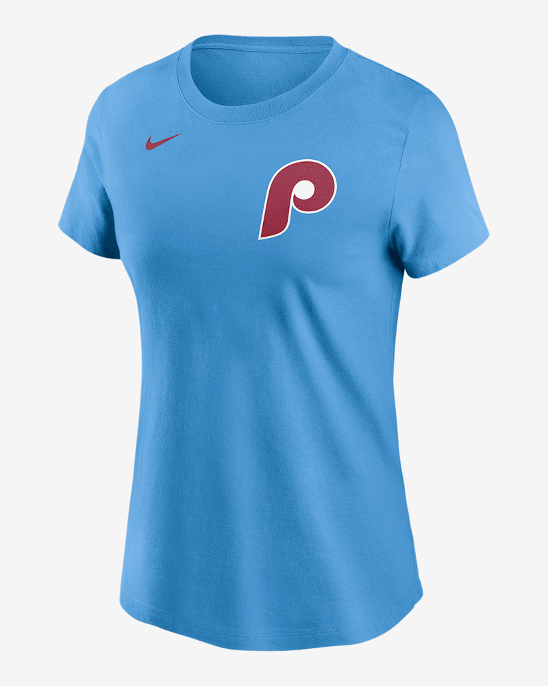 Bryce Harper Philadelphia Phillies Fuse Women's Nike MLB T-Shirt 1