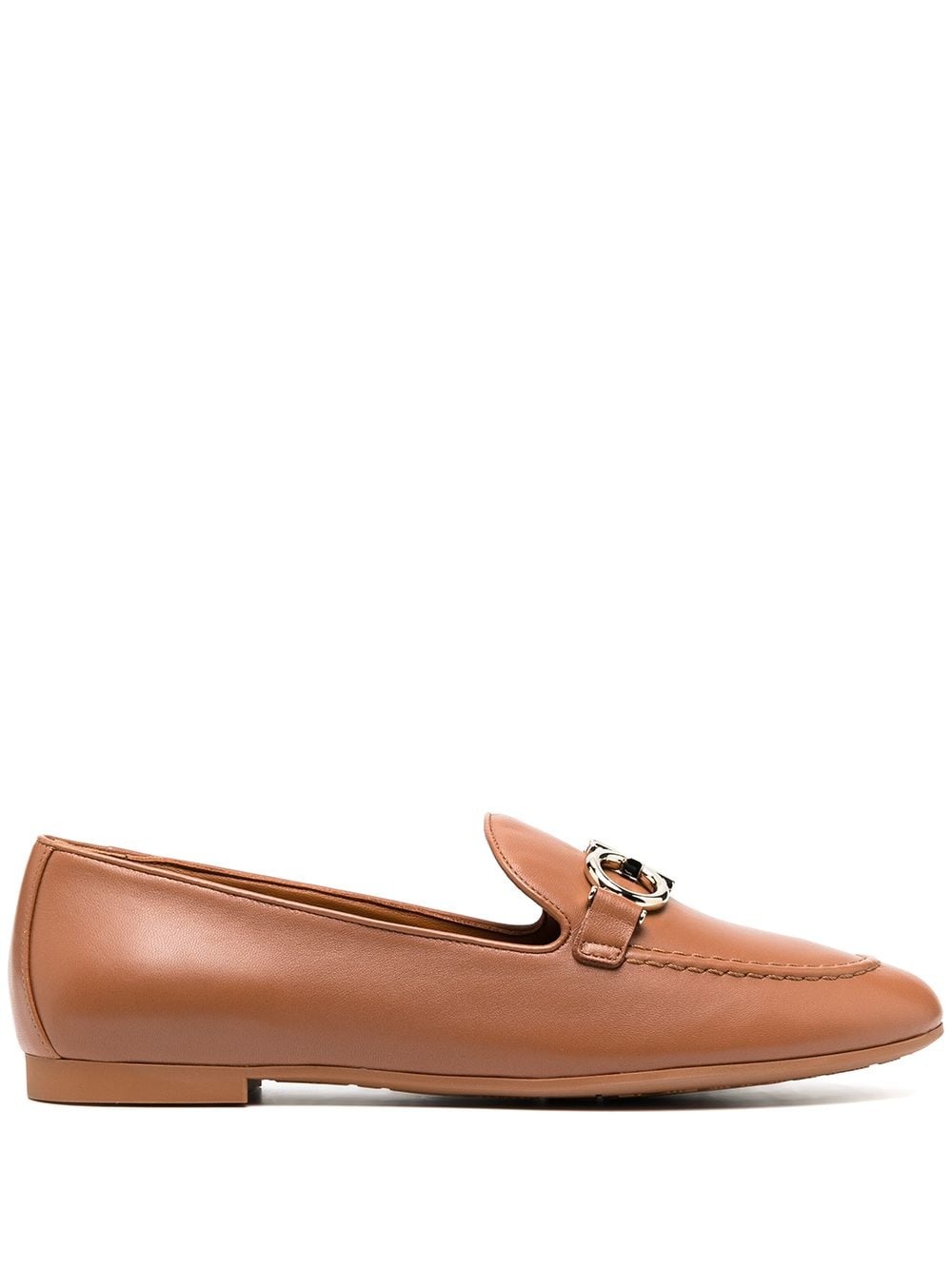 Gancini buckle loafers - 1