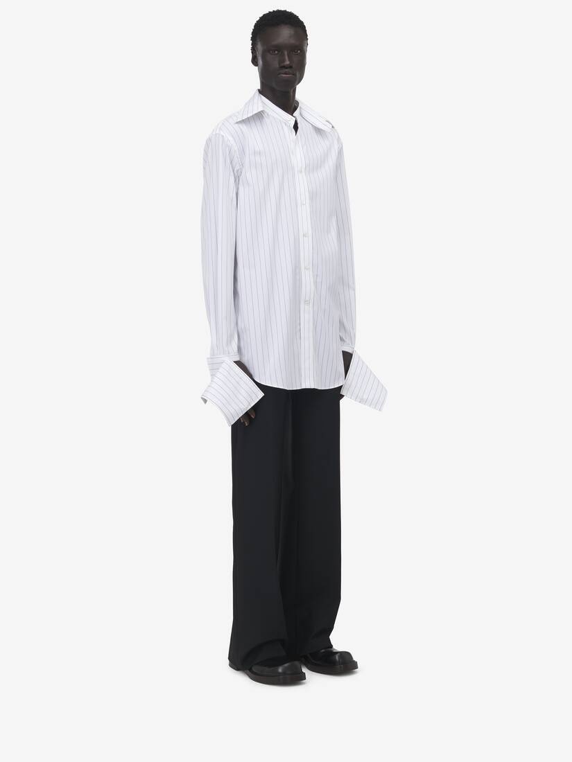 Wide Stripe Shirt - 3