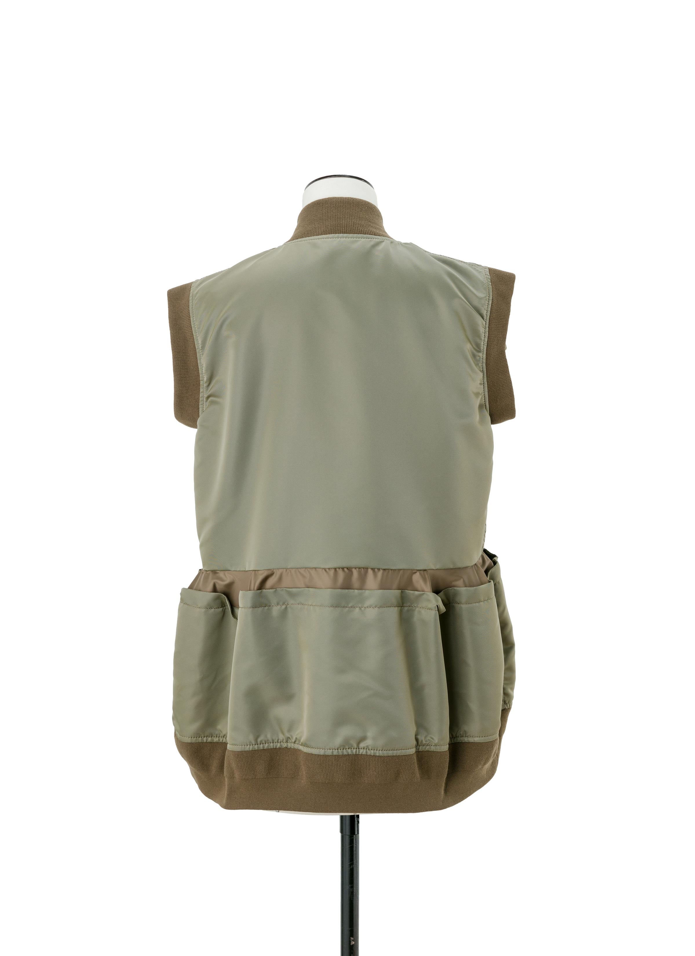 Nylon Twill Vest - 4