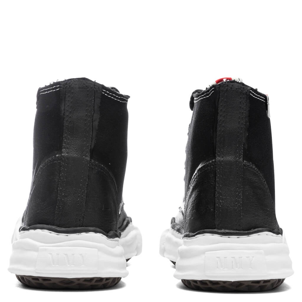 PETERSON HIGH OG SOLE RUBBER PAINTED CANVAS SNEAKER - BLACK - 4