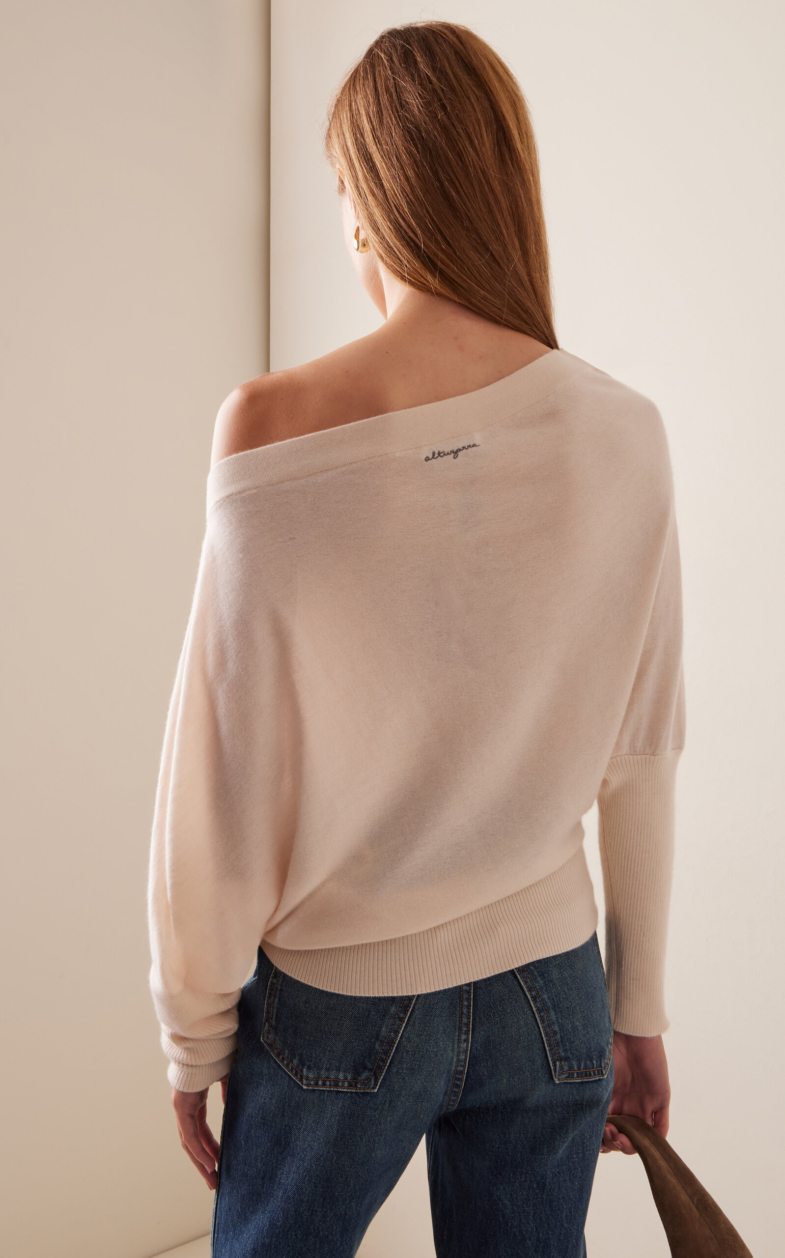 Grainge Cashmere Sweater white - 4