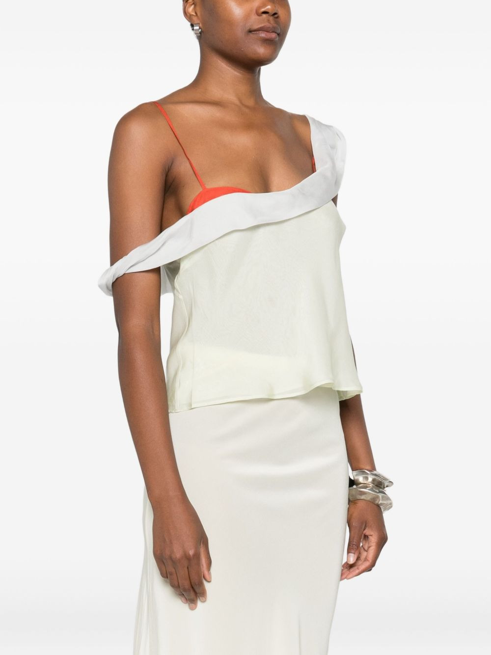 Palma off-shoulder ruffled top - 3