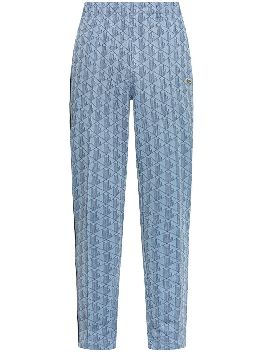 Paris monogram track pants - 1