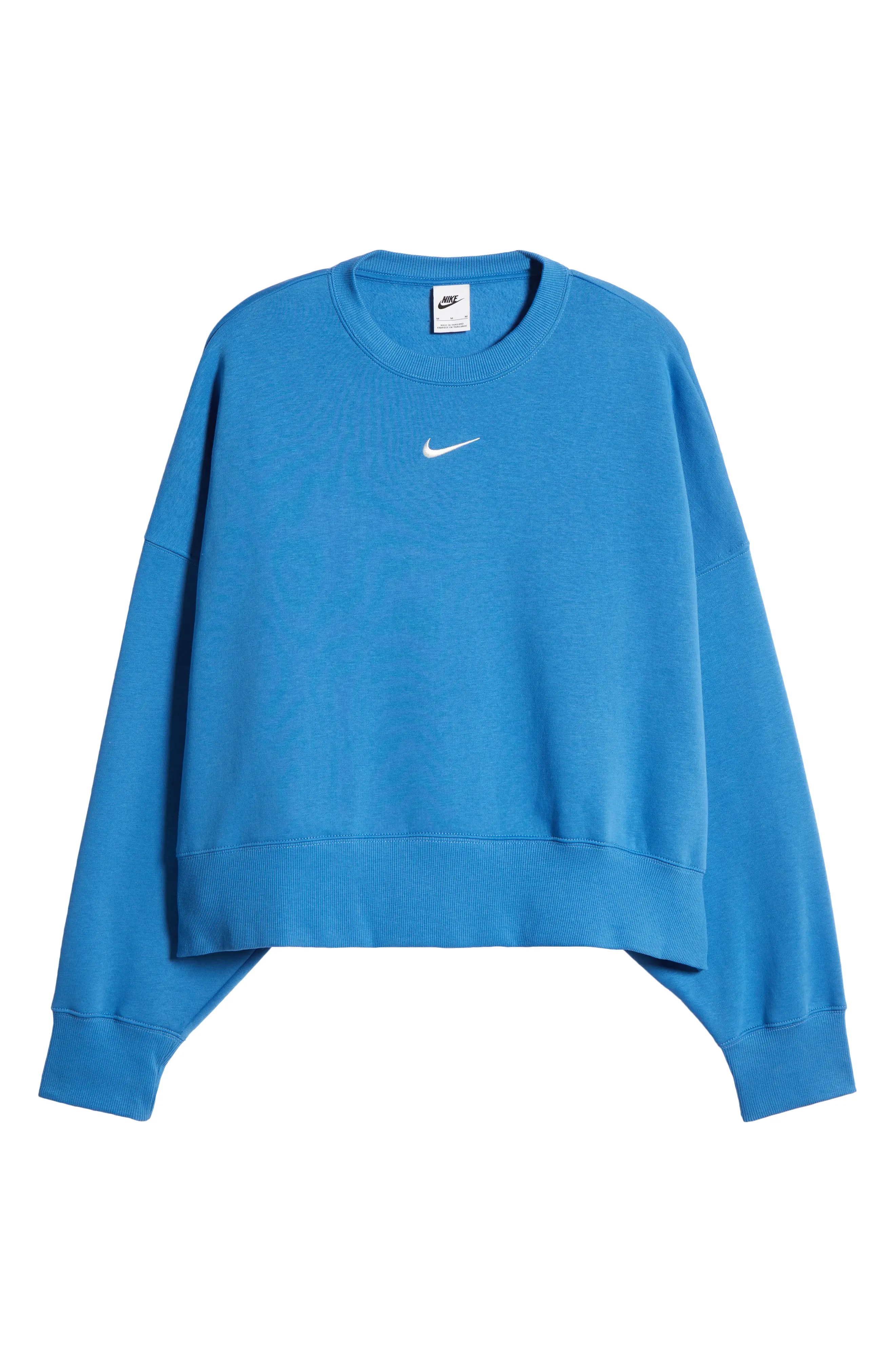 Phoenix Fleece Crewneck Sweatshirt in Star Blue/Sail - 4