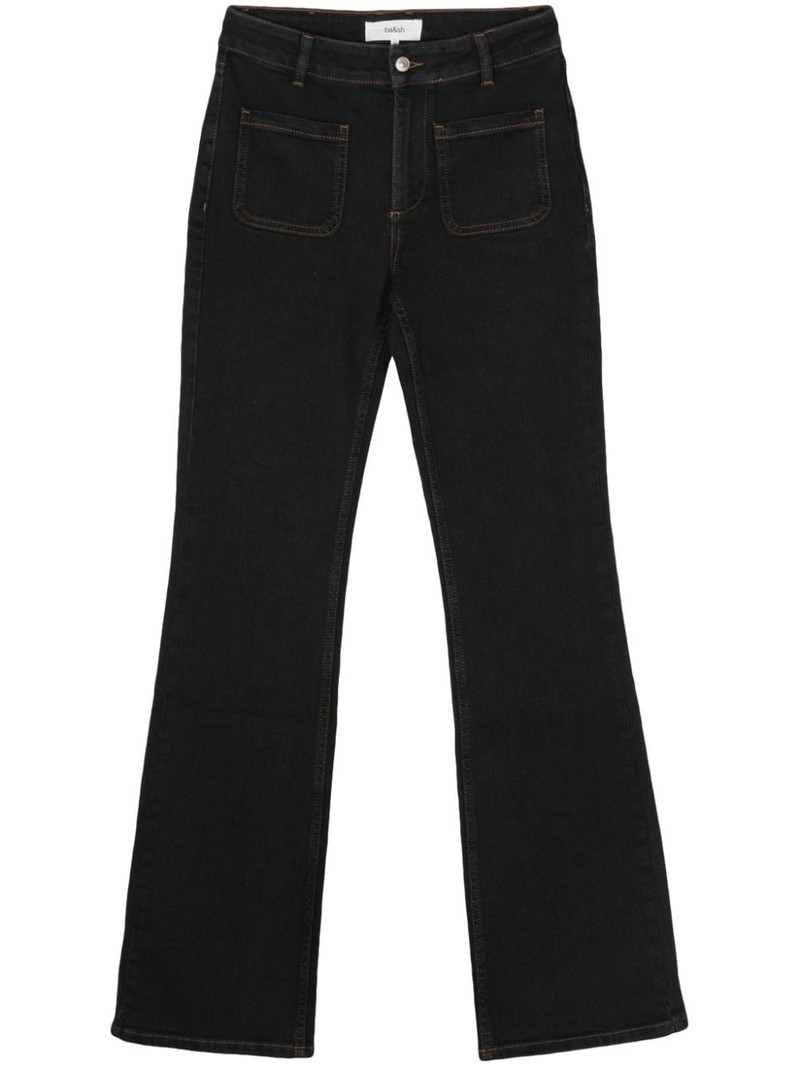 Ross mid-rise flared jeans 1