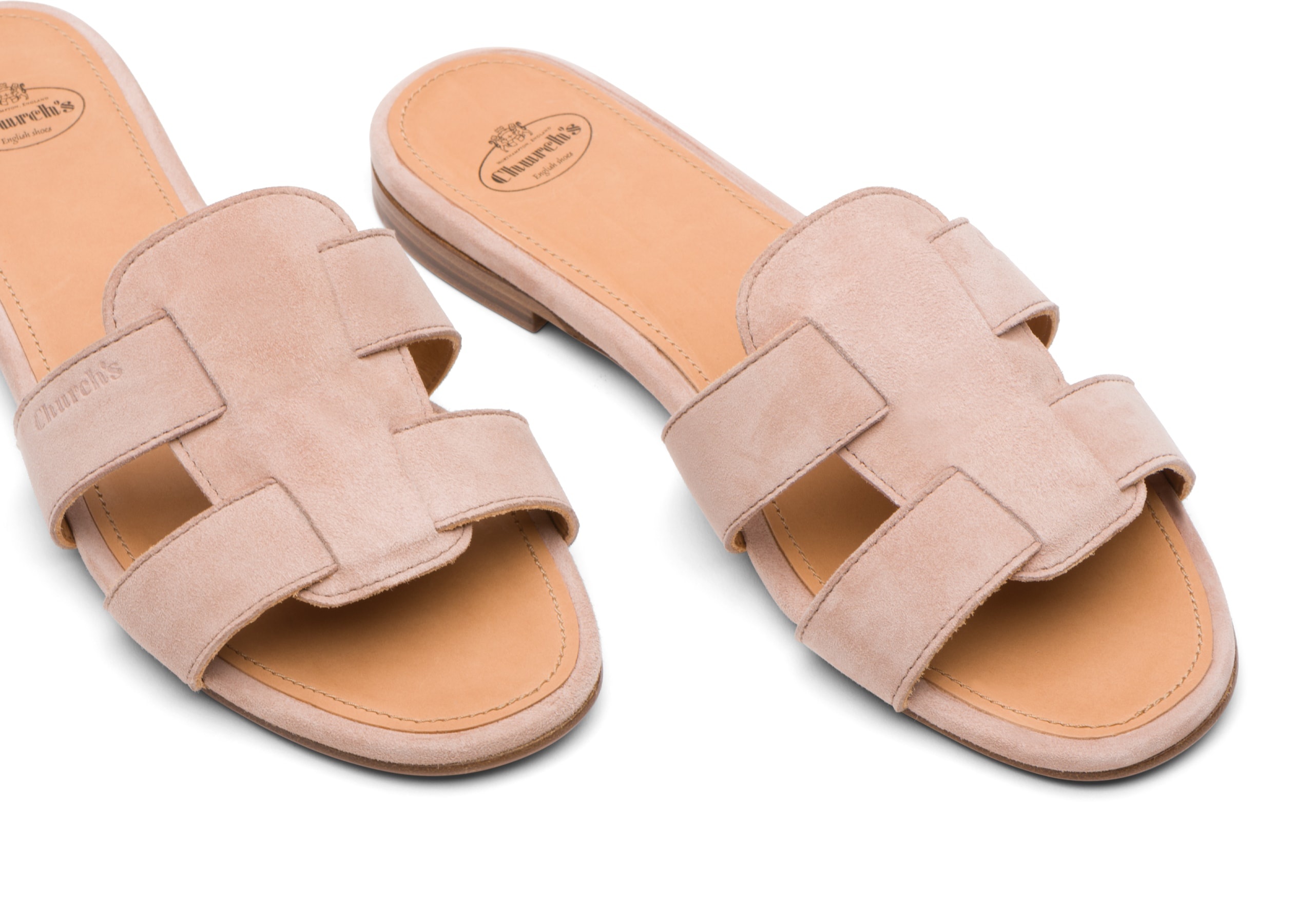 Church#39;s Dee Dee leather sandals - Pink