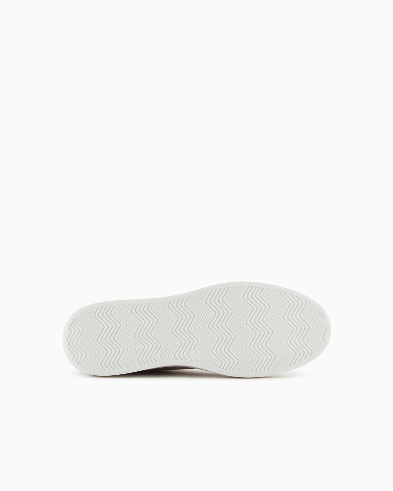 Velour leather sneakers with side logo - 6