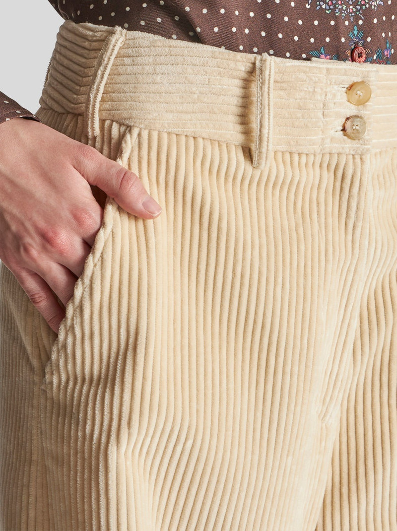 Etro CORDUROY TROUSERS outlook