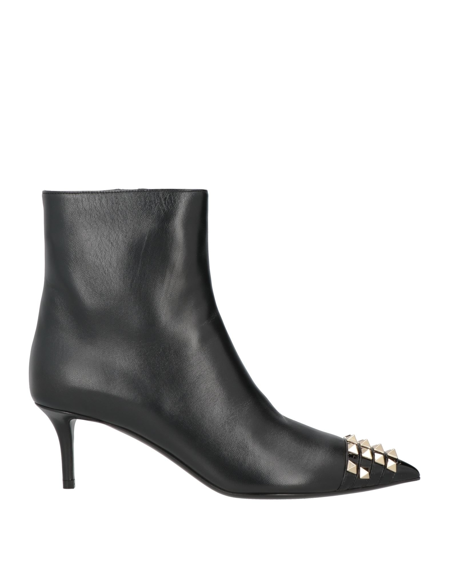 Black Women's Ankle Boot - 1