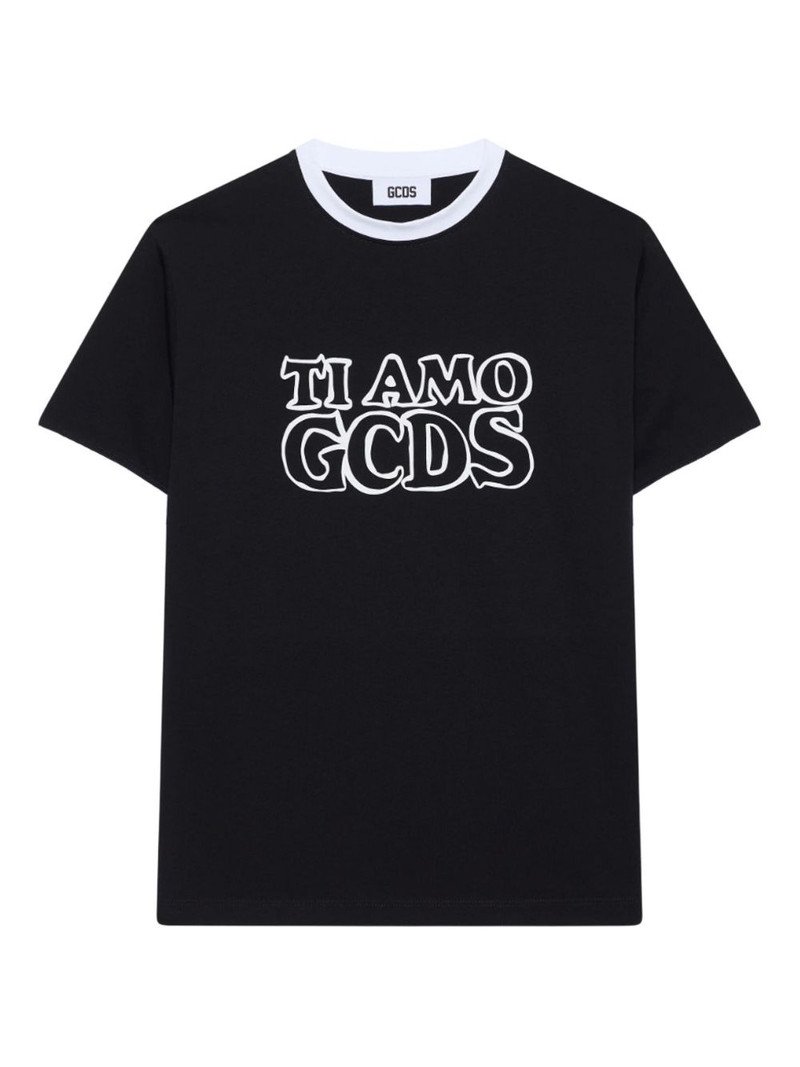 logo-print t-shirt 1