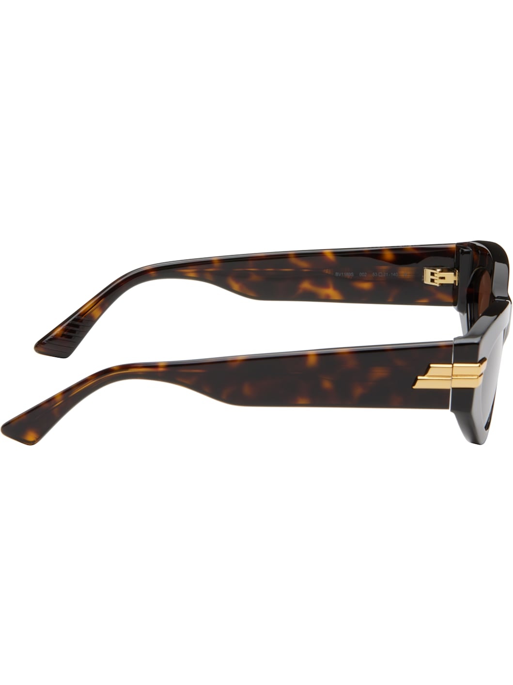 Brown Cat-Eye Sunglasses - 2