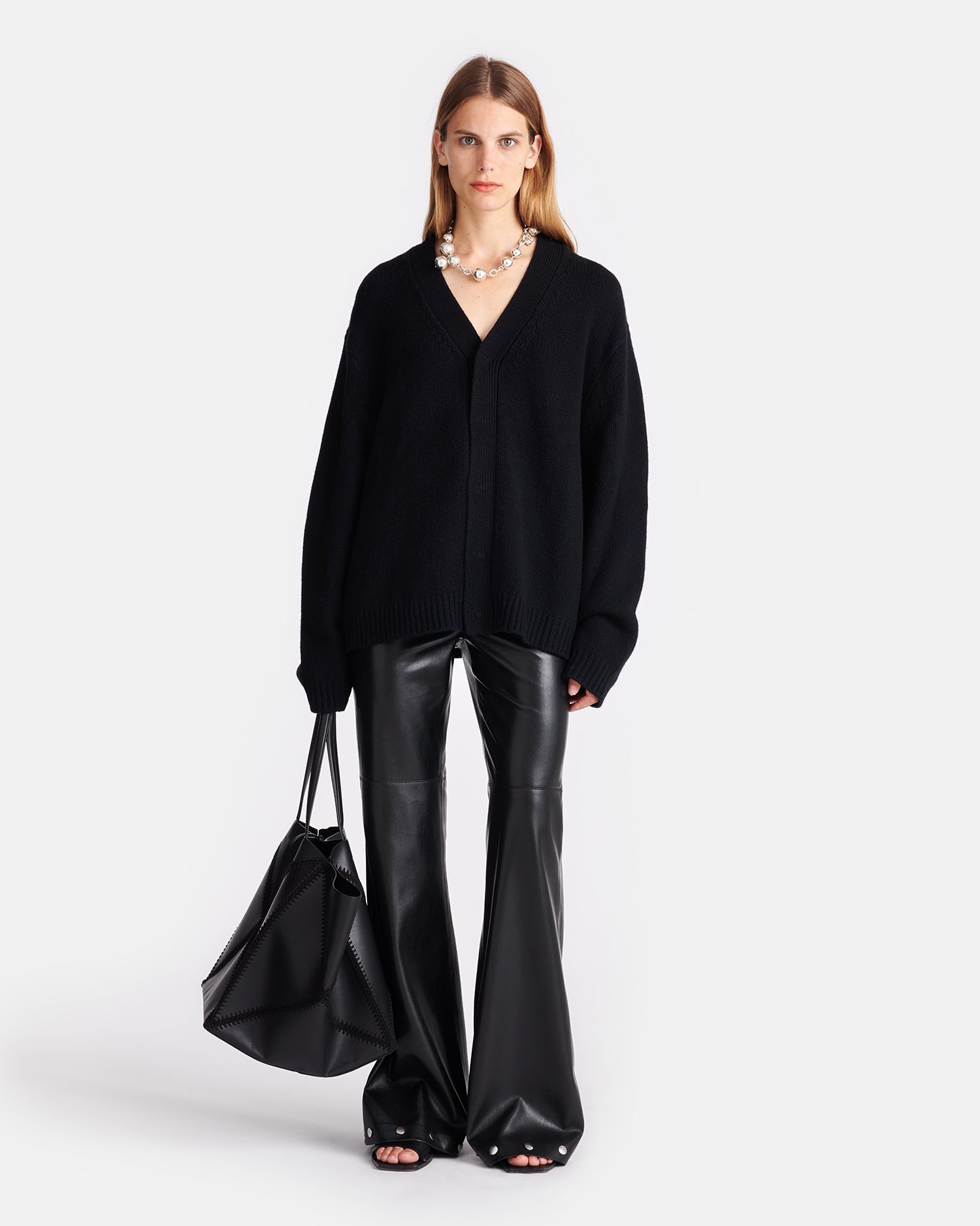 Cashmere-Blend Cardigan - 6
