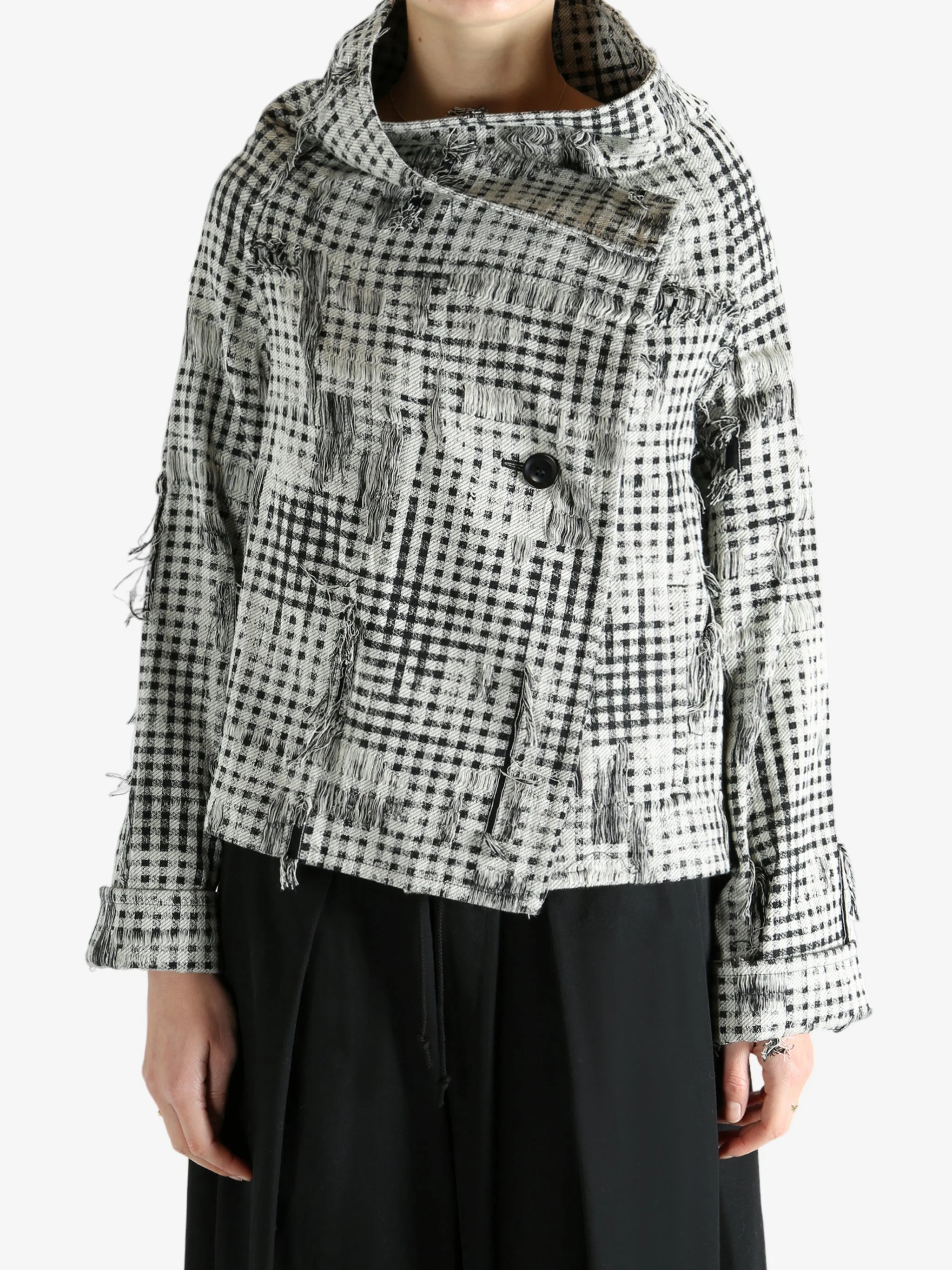 Y'S - Women U-Curve Wrap Jacket - 1