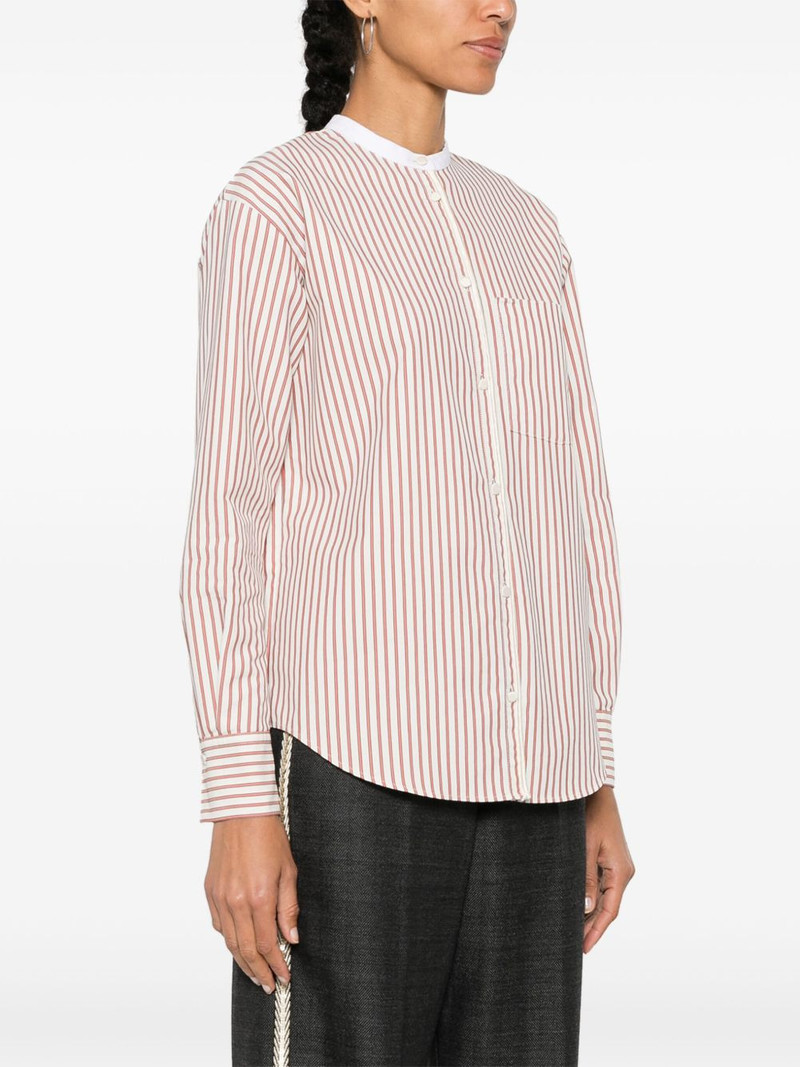forte_forte striped button-up shirt outlook