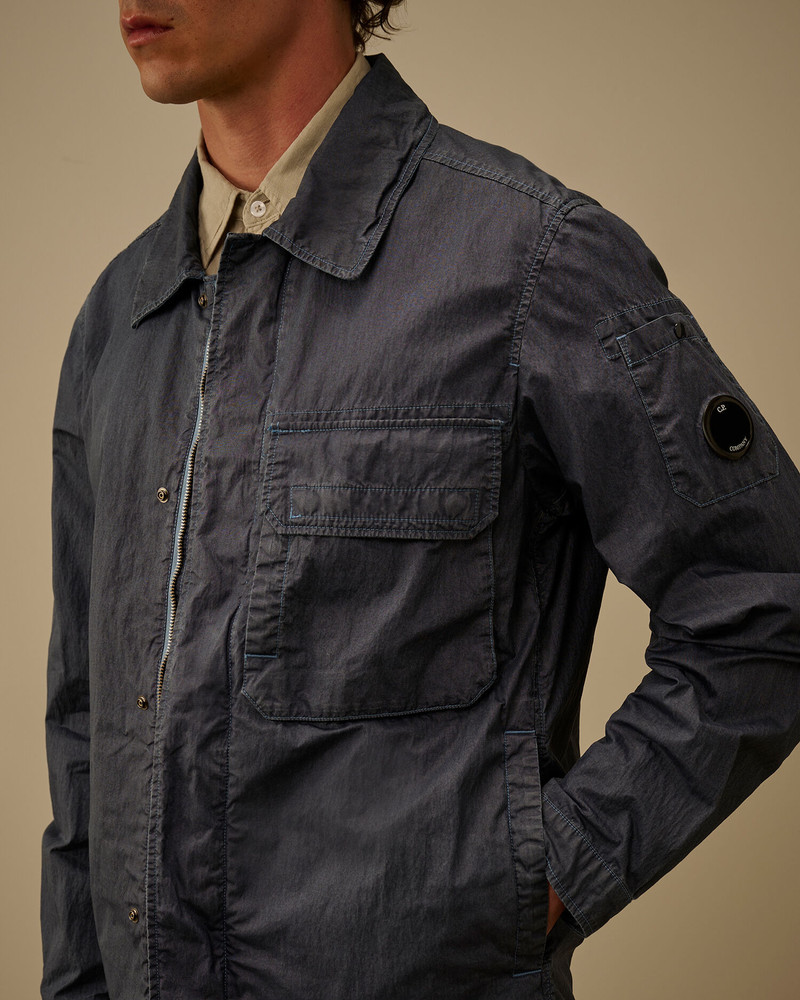 50 Fili Wax Zipped Lens Overshirt 5