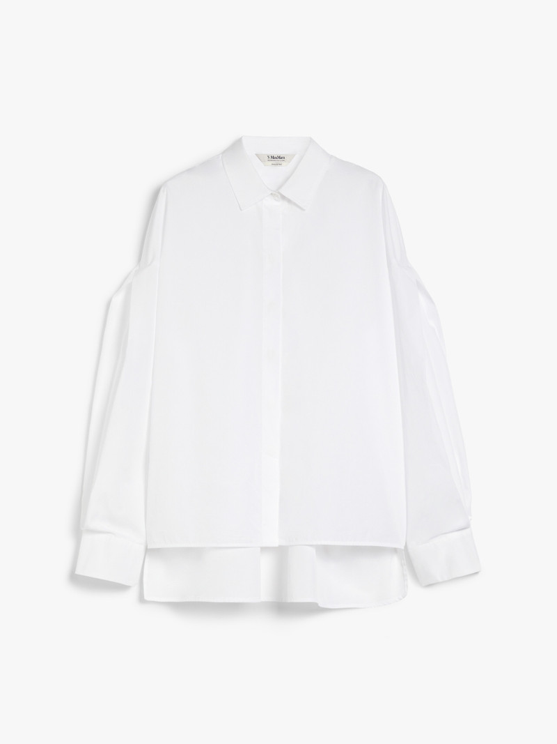 MARIKA Comfort-fit cotton poplin shirt - 1