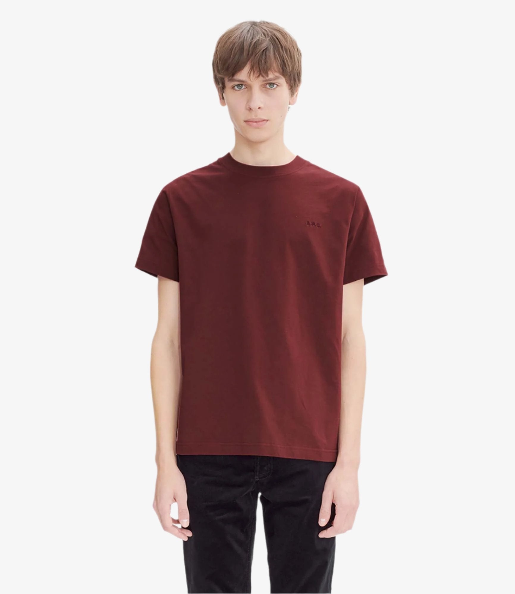 STANDARD A.P.C. BRODÉE T-SHIRT (M) - 1